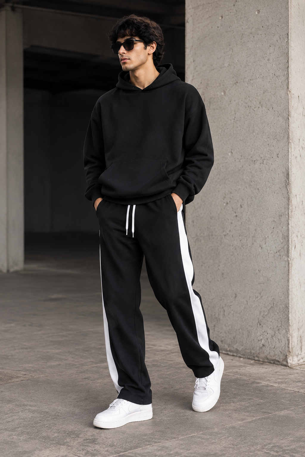 Vylano Urban Stripe Track Pants