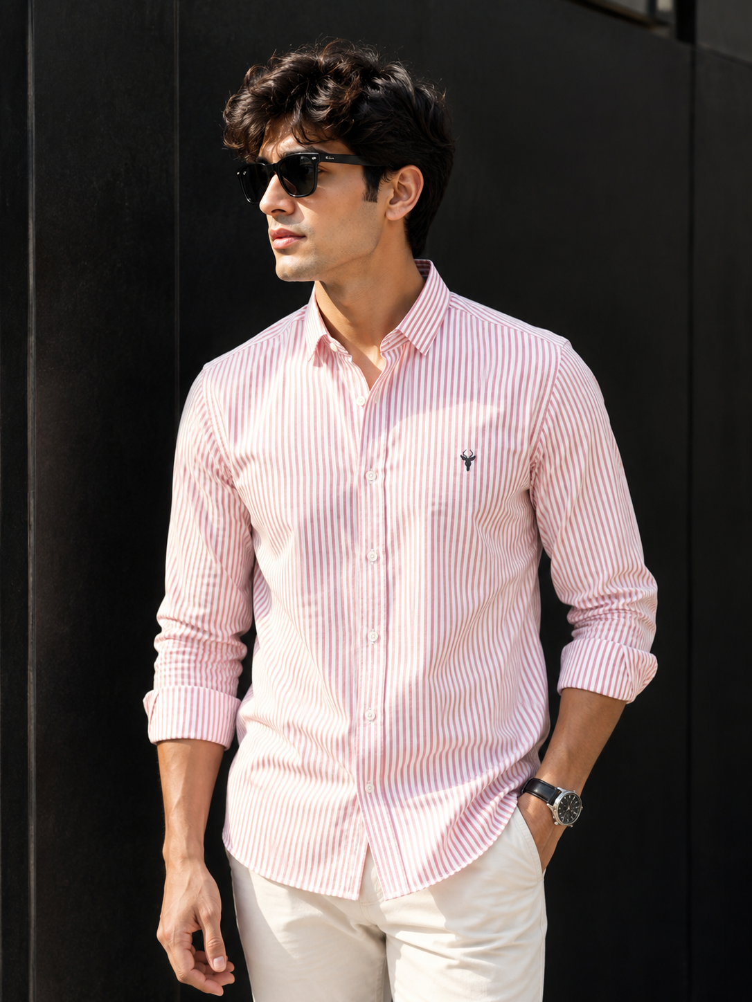 Classic Striped Oxford Shirt